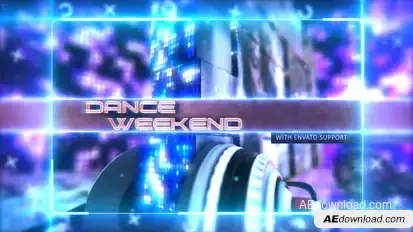 Energy Event Promo Video Displays template preview