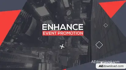 Enhance Event Promotion Video Displays template preview