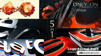 Epic Logo Reveals Video Displays template preview