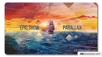 Epic Parallax | Cinematic Slideshow Video Displays template preview