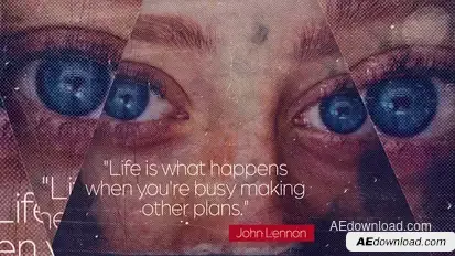 Epic Quotes Slideshow Premiere Pro template preview