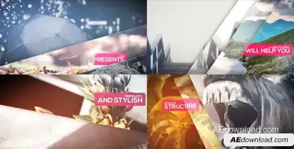 Epic Slides Photo Montage Video Displays template preview