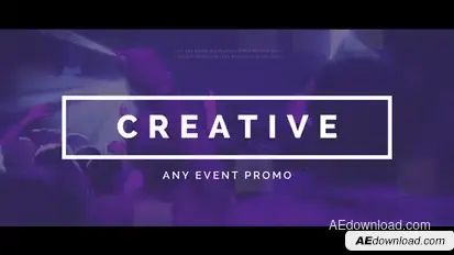 Event Promo 2 Video Displays template preview