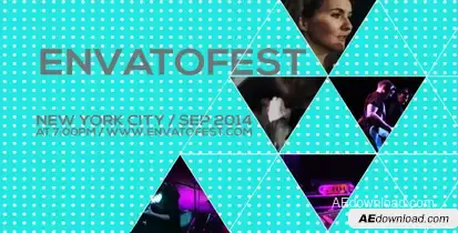 EventFest Promotion Video Displays template preview