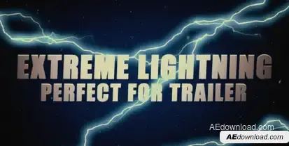 Extreme Lightning Video Displays template preview