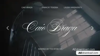 Fancy Typography Titles template preview