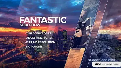 Fantastic Slideshow Video Displays template preview