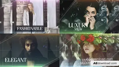 Fashion - Elegant Show Video Displays template preview