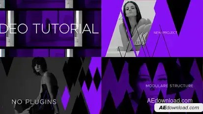 Fashion Broadcast Youtube Package Video Displays template preview