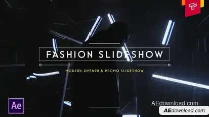 Fashion Clean Slideshow Video Displays template preview