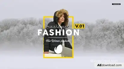 Fashion Market Video Displays template preview