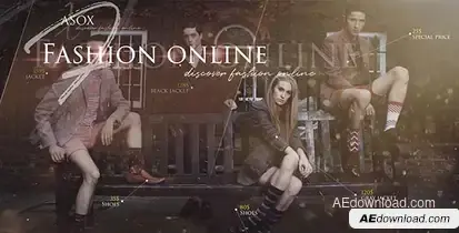 Fashion Online Shop/ Big Sales/ IGTV/ Black Friday/ Cyber Monday/ Event Promo/ Social Media/ Stories Video Displays template preview