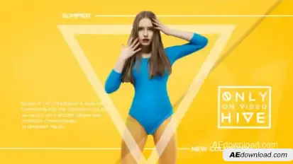 Fashion Promo Video Displays template preview