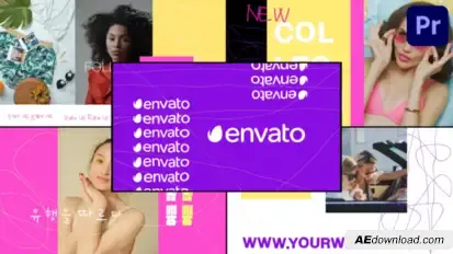 Fashion Promo Typography for Premiere Pro Premiere Pro template preview