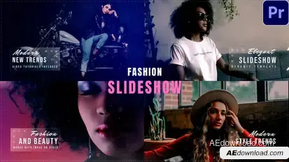 Fashion Slideshow For Premiere Pro Premiere Pro template preview