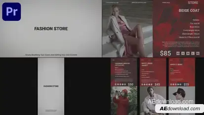 Fashion Store for Premiere Pro Premiere Pro template preview