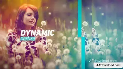 Fast Dynamic Opener Video Displays template preview