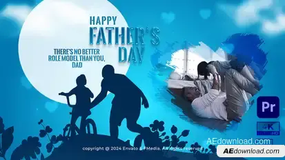 Father’s Day - Premiere Pro Premiere Pro template preview