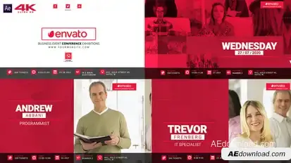 Favorite Event Promo v2 Video Displays template preview