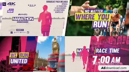 Favorite Marathon Pack v2.0 Video Displays template preview