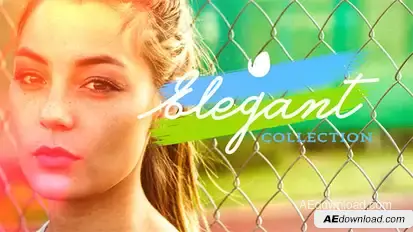 Feminine Titles Video Displays template preview