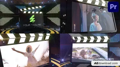 Film Cutter for Premiere Pro Premiere Pro template preview