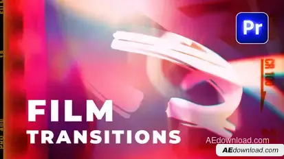 Film Transitions Pack Premiere Pro template preview