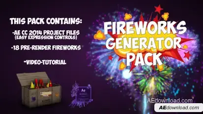 Fireworks Video Displays template preview