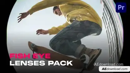 Fisheye Lenses Pack for Premiere Pro Premiere Pro template preview