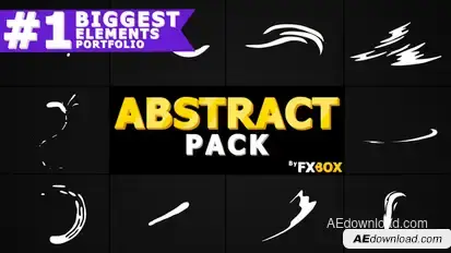 Flash FX Abstract Shapes | After Effects Video Displays template preview