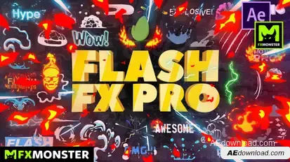Flash FX Pro - Animation Constructor Video Displays template preview