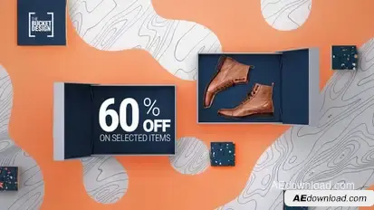 Flash Sale Promo Video Displays template preview