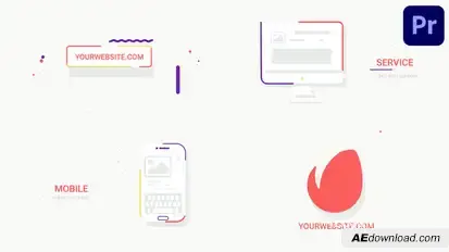 Flash Website Promo for Premiere Pro Premiere Pro template preview