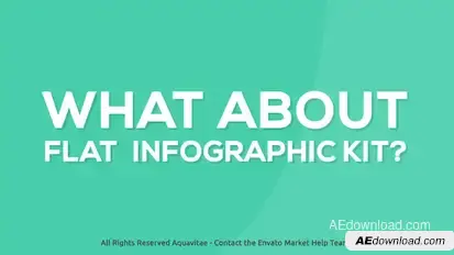 Flat Infographics Video Displays template preview