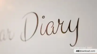 Flirt - Animated Handwriting Typeface Video Displays template preview