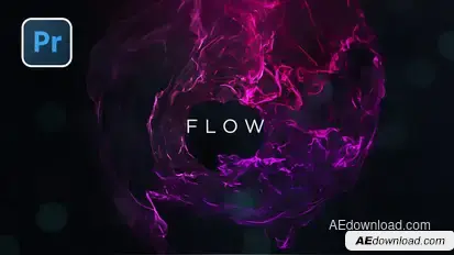 Flow Inspiring Titles | Premiere Pro Premiere Pro template preview