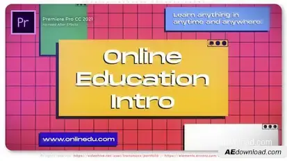Foreign Language Courses Promo Premiere Pro template preview