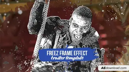 Freez Timer  Video Displays template preview