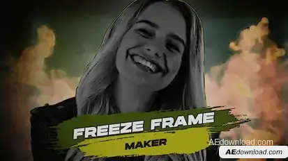 Freeze Frame V4 | MOGRT Premiere Pro template preview