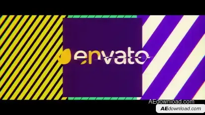 Fresh Logo Opener Video Displays template preview
