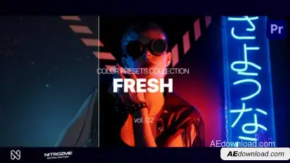 Fresh LUT Collection Vol. 02 for Premiere Pro Premiere Pro template preview