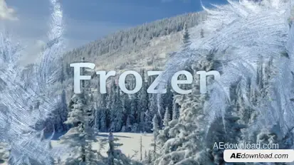 Frozen | 12 Smart Transitions Video Displays template preview