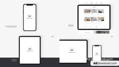 G2 - App / Website Presentation Pack Video Displays template preview