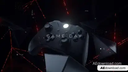 Gaming Channel Opener Video Displays template preview