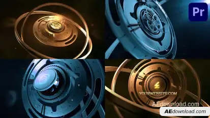 Gears Logo for Premiere Pro Premiere Pro template preview