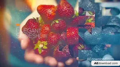 Gentle Elegant Slideshow Video Displays template preview