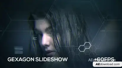 Gexagon Slideshow Video Displays template preview