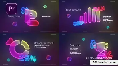 Promo Presentation - Corporate Presentation Premiere Pro template preview