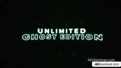 Glitch Ghost Video Displays template preview