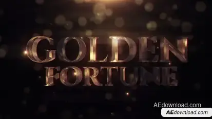 Golden Fortune Video Displays template preview